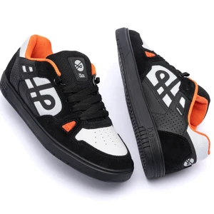 Tênis Öus 2k Preto Silver Reflex Laranja Essencial 5