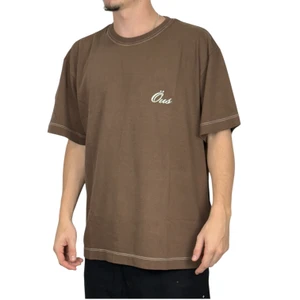 Camiseta Öus Heavy Script Chocolate 1