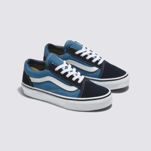 Tênis Vans Infantil Old Skool Navy True White 4