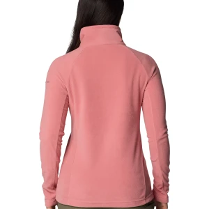 Fleece Columbia Feminino Glacial 4 1/2 Ziper Pink 3