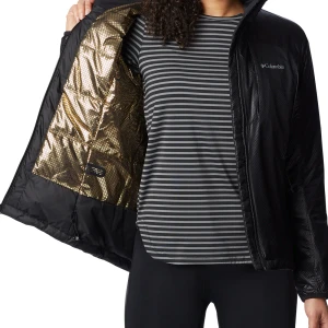 Jaqueta Columbia Feminina Arch Rock 2 Hooded Black 5