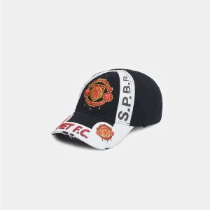 Boné Piet F. C. Emblem Black White 3