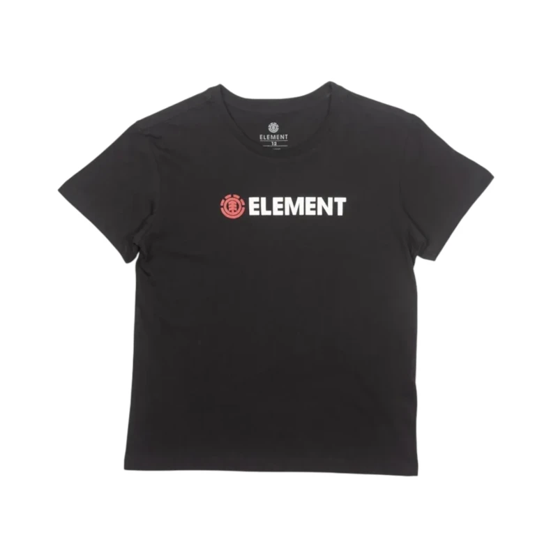 CAMISETA ELEMENT INFANTIL BLAZIN TN PRETO