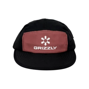 Boné Grizzly 5 Panel Outdoor Division Drift Black 1