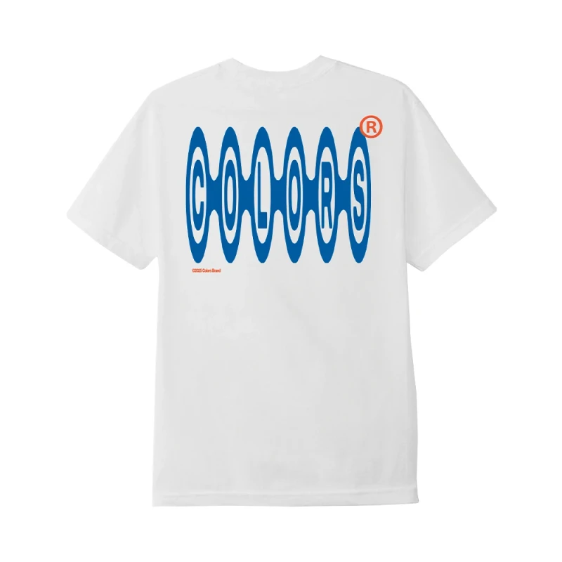 CAMISETA COLORS CHAIN BRANCO