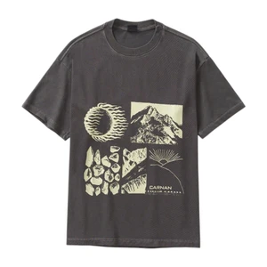 Camiseta Carnan Boxy Elements Black 1