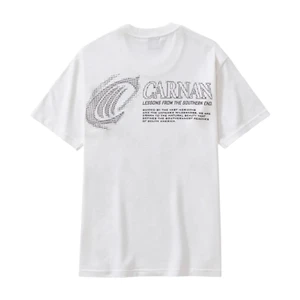 Camiseta Carnan Classic Ski Pixel Off White 1