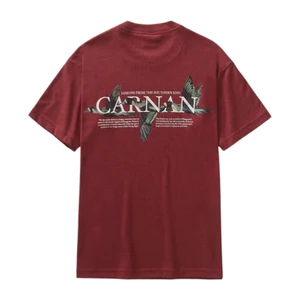 Camiseta Carnan Heavy Ducks Burgundy 1