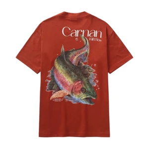 Camiseta Carnan Heavy Fish Burgundy 1