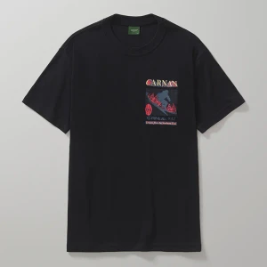 Camiseta Carnan Heavy Lettering Black 2