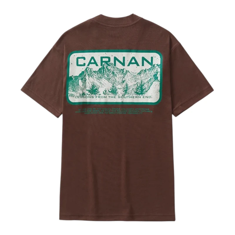 Camiseta Carnan Heavy Mountain Brown