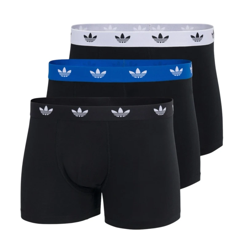 Boxer Adidas 3pk Trunk Black Assorted Jk38872