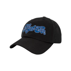 Boné High 6 Panel Script Black 1