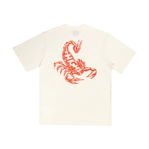 Camiseta High Scorpion White Red 1