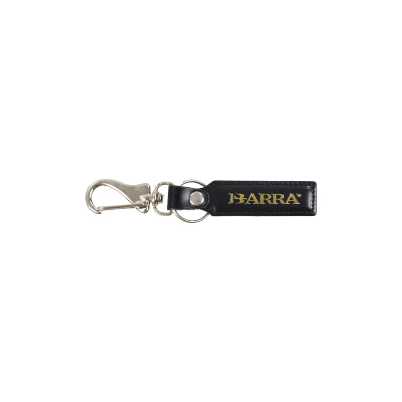 CHAVEIRO BARRA COURO LOGO PRETO 25