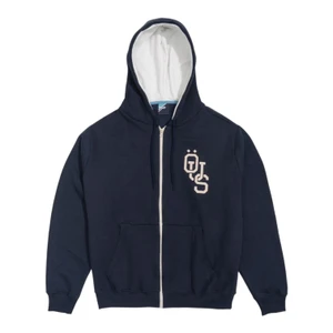 Moletom Öus Ziper Monograma Azul Marinho 1