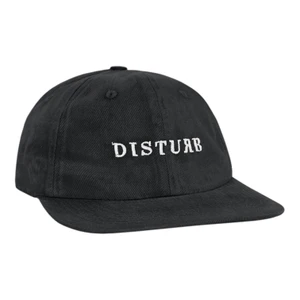 Boné Disturb 6 Panel Washed Black Q225 1