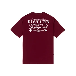 Camiseta Disturb Ball Pen Burgundy 1