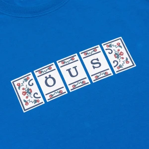 Camiseta Öus Azulejos Azul Royal 2