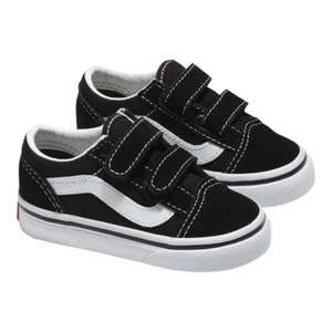 Tênis Vans Infantil Old Skool V Black White 1