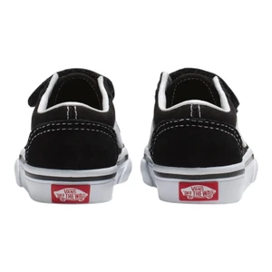 Tênis Vans Infantil Old Skool V Black White 4