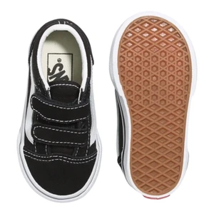 Tênis Vans Infantil Old Skool V Black White 5