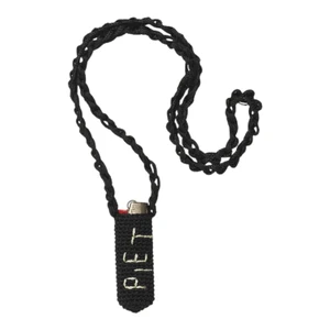 Porta Isqueiro Piet Crochet Holder Black 1