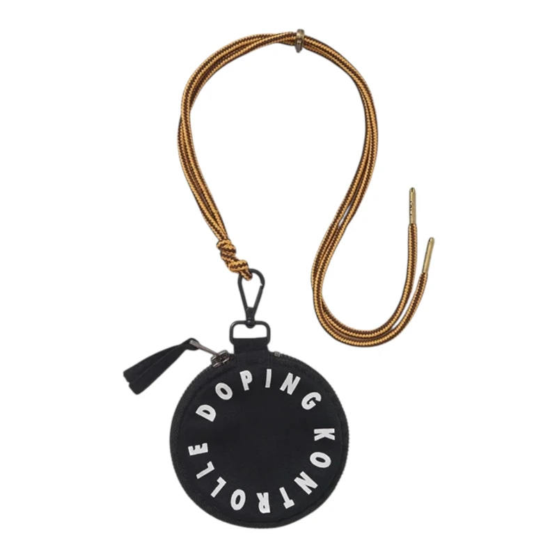 PORTA MOEDA PIET DOPING KONTROLLE BLACK
