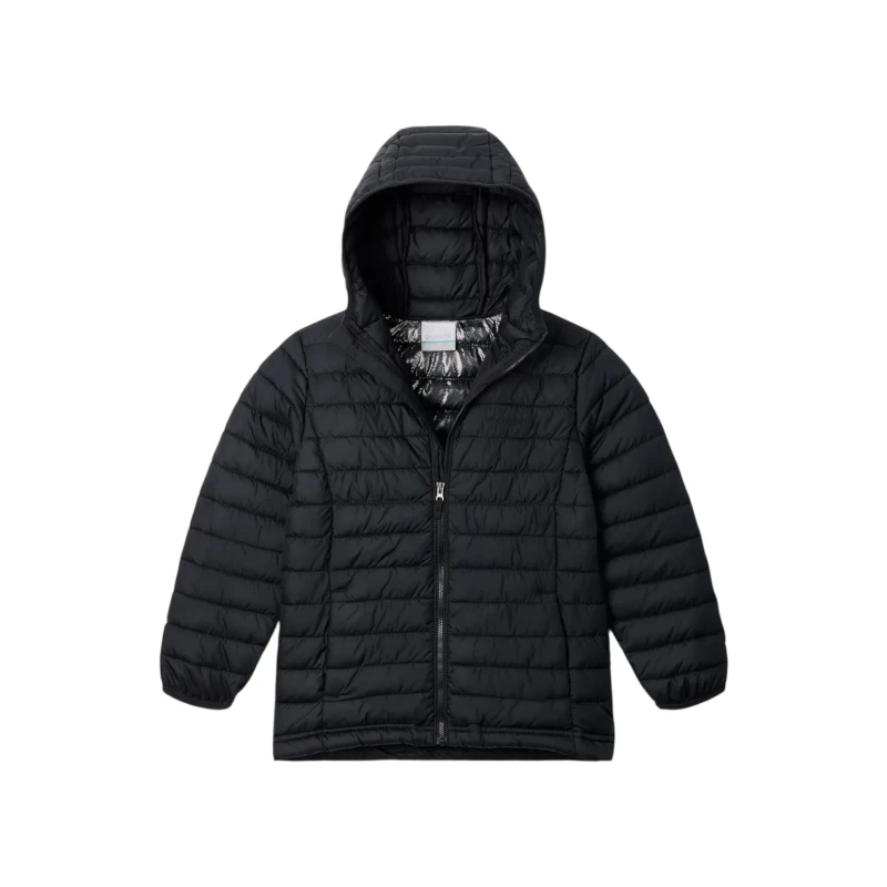 Jaqueta Columbia Infantil Powder Lite 2 Hooded Black