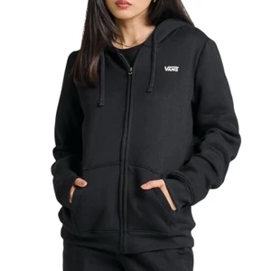 Moletom Vans Feminino Ziper Classic V Black 1