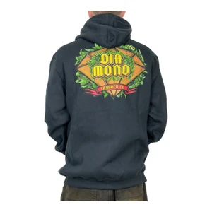 Moletom Diamond X Layback Black 3