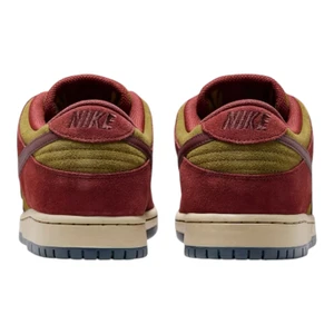Tênis Nike Sb Dunk Low Pro Dark Team Red Olvive Hq1625-600 5