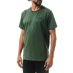 Camiseta Columbia Basica Bordado Verde 1