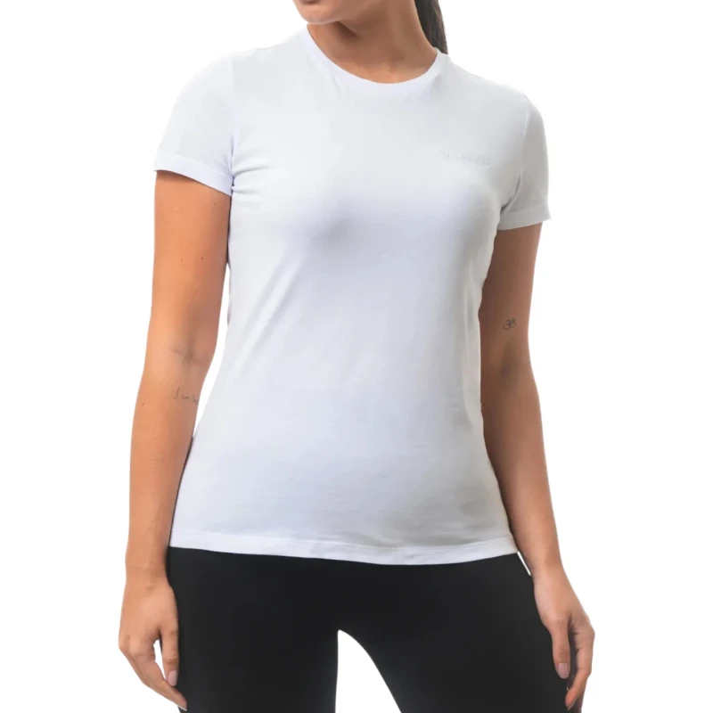 Camiseta Columbia Feminina Bordado Branca
