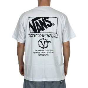 Camiseta Vans Circle Bones White 1