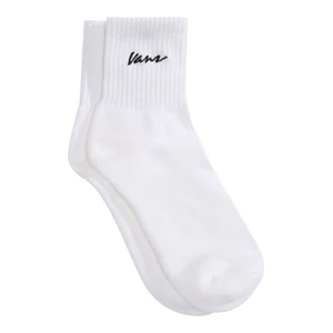 Meia Vans Classic Script Half Crew White 2