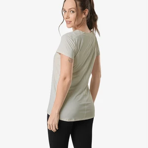 Camiseta The North Face Feminina Hyper V Neck Cream 3