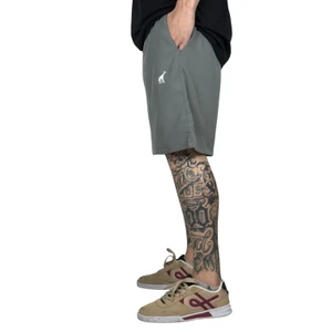 Bermuda Lrg Elastico 47 Cinza 2