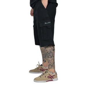 Bermuda Lrg Sarja Walk Cargo Twill Preto 2