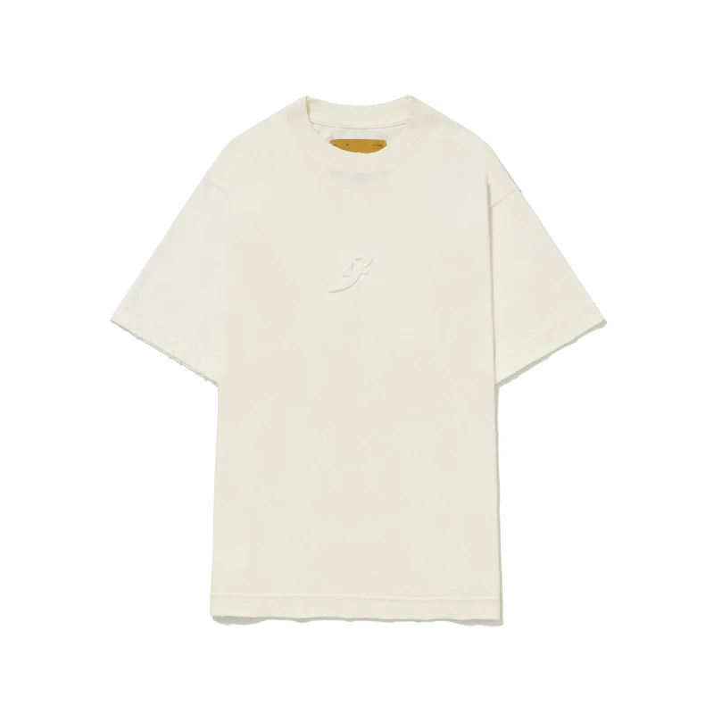 Camiseta Barra B Garça Alto Relevo Puida Off White