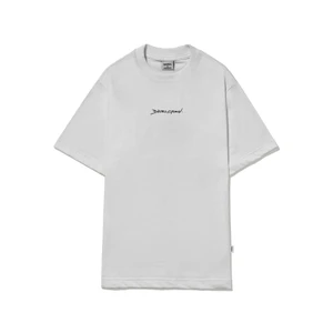 Camiseta Barra Goods Logo Handmade Cinza 2