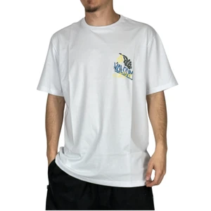 Camiseta Volcom Dropped Branco 2
