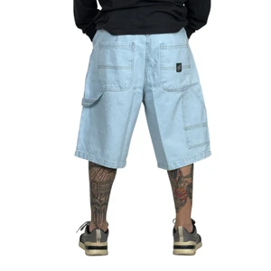 Bermuda Santa Cruz Jeans Classic Dot Azul Claro 2