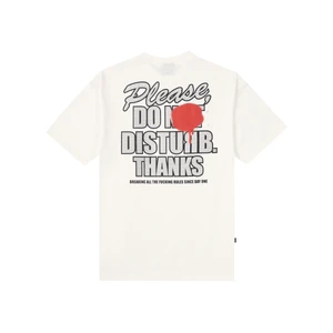 Camiseta Disturb Please Do Disturb Off White 1