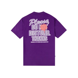 Camiseta Disturb Please Do Disturb Purple 1