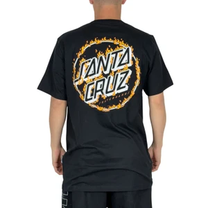 Camiseta Santa Cruz Burnt Opus Preta 1