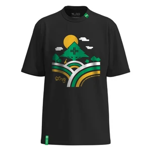 Camiseta Lrg Over The Horizon Preto 1