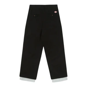 Calça Piet Chino Lined Wide Leg Trousers Black 2