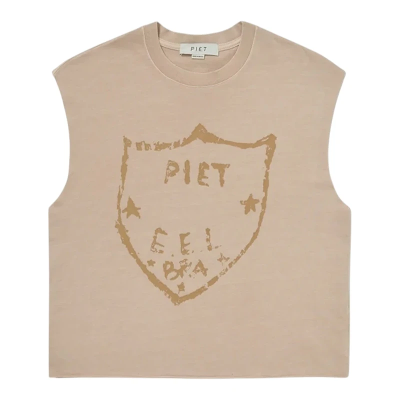 Regata Piet Emblem Raw Edge Oversized