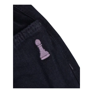 Bermuda Fate Jeans Clan All Black Ff2303-0 3
